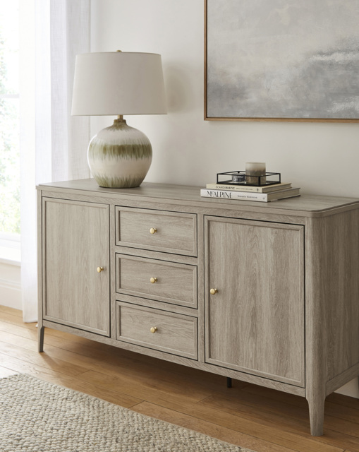 Julipa Charlotte Large Sideboard Washed OAK - Julipa - image 1
