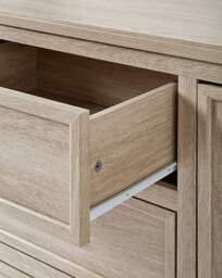Julipa Charlotte Large Sideboard Washed OAK - Julipa - thumbnail 2