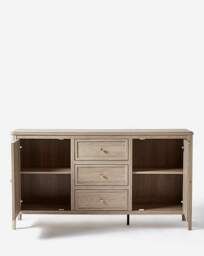 Julipa Charlotte Large Sideboard Washed OAK - Julipa - thumbnail 3