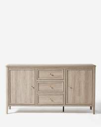 Julipa Charlotte Large Sideboard Washed OAK - Julipa - thumbnail 4