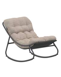 Charles Bentley Porto Rocking Chair Cream - Charles Bentley - thumbnail 3