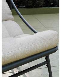 Charles Bentley Porto Rocking Chair Cream - Charles Bentley - thumbnail 2