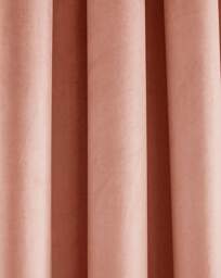 Luxury Velour Pencil Pleat Curtains Rose - JD Williams - Size: 117 x 183cm - thumbnail 3