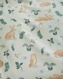 Spring Woodland Duvet Set Green - JD Williams - Size: DOUBLE - thumbnail 4