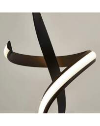 Ribbon LED Floor Lamp Black - Searchlight - thumbnail 5