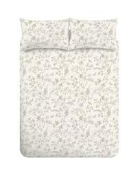 Bianca Thea Floral Duvet Cover GRN Green - Bianca - Size: DOUBLE - thumbnail 4