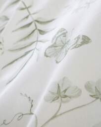 Bianca Thea Floral Duvet Cover GRN Green - Bianca - Size: DOUBLE - thumbnail 3
