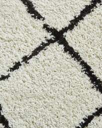 Think Rugs Scandi Berber Rug White/Black - Think Rugs - Size: 120X170 - thumbnail 2