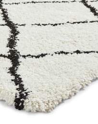 Think Rugs Scandi Berber Rug White/Black - Think Rugs - Size: 120X170 - thumbnail 4