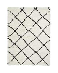 Think Rugs Scandi Berber Rug White/Black - Think Rugs - Size: 120X170 - thumbnail 5