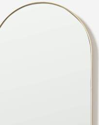 Gold Slim Arched Leaner Mirror Gold - JD Williams - thumbnail 3