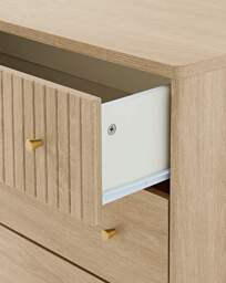 Tate Chest of Drawers OAK Effect - thumbnail 3
