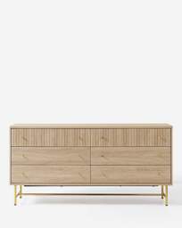 Tate Chest of Drawers OAK Effect - thumbnail 2