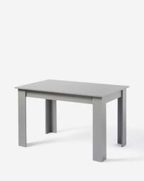 Dakota Dining Table with 4 Ava Chairs Grey/Grey - thumbnail 2