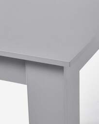Dakota Dining Table with 4 Ava Chairs Grey/Grey - thumbnail 3