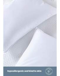 Silentnight Pure Cotton Pillow Pair White - Silentnight - Size: PAIR - thumbnail 3