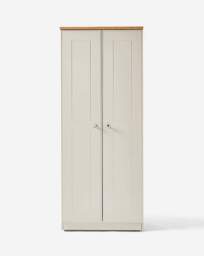 Brooke 2 Door Wardrobe Cream - Welcome - thumbnail 3