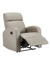 Ramsey Faux Leather Recliner Chair Grey - JD Williams - thumbnail 2