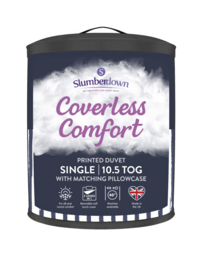 Slumberdown Stripe 10.5 Tog Duvet Navy - Slumberdown - Size: KING - thumbnail 1