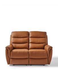 Dunne Faux Leather 2 Seater TAN - JD Williams - thumbnail 3
