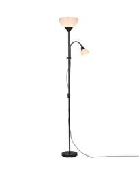 Dual Purpose Floor Lamp Black - Searchlight - thumbnail 4