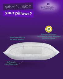 Slumberdown SS Anti Allergy 4 Pack White - Slumberdown - Size: PACK 4 - thumbnail 5