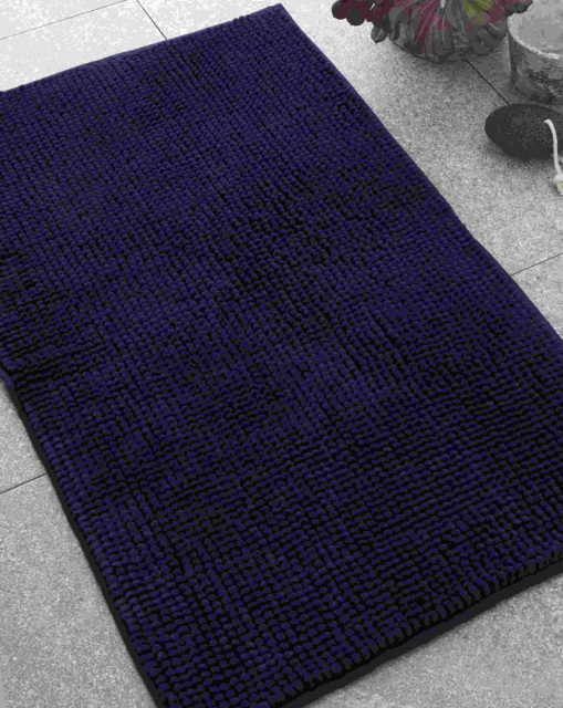 CL Bobble Bath Mat 50x80cm Navy - Catherine Lansfield - image 1