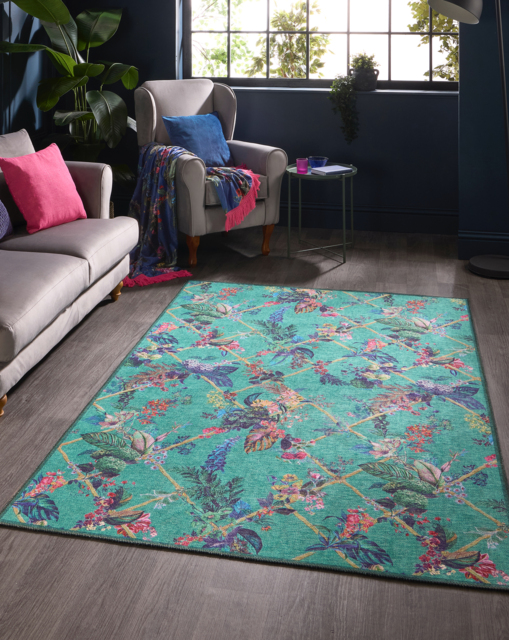 Laurence Llewelyn-Bowen Fantasia Rug Blue - Laurence Llewelyn-Bowen - Size: 185x290 - image 1