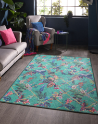 Laurence Llewelyn-Bowen Fantasia Rug Blue - Laurence Llewelyn-Bowen - Size: 185x290