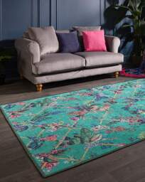 Laurence Llewelyn-Bowen Fantasia Rug Blue - Laurence Llewelyn-Bowen - Size: 185x290 - thumbnail 5