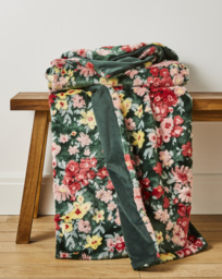 Ditsy Floral Faux Fur Throw Multi - JD Williams - thumbnail 1