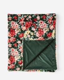 Ditsy Floral Faux Fur Throw Multi - JD Williams - thumbnail 3