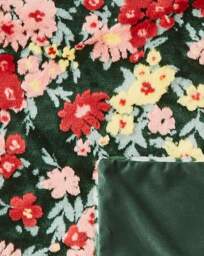 Ditsy Floral Faux Fur Throw Multi - JD Williams - thumbnail 2