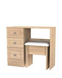 Richmond Dressing Table & Stool Set OAK Effect - Welcome - thumbnail 3