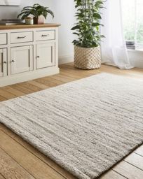 Pure Soft Microfibre Textured Rug Natural - Homemaker - Size: 120X170 - thumbnail 1