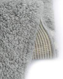Snug Shaggy Circles Cosy Rug Grey - Homemaker - Size: 120X170 - thumbnail 3