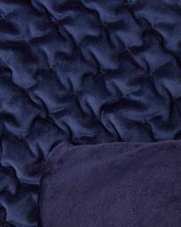 Pinsonic Velvet Throw Navy - JD Williams - Size: 130X160 - thumbnail 3
