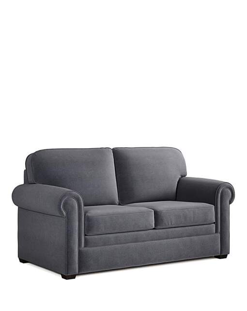 Jay-Be Twill 2 Seat Sofa Bed Mattress Grey - Jay-Be - image 1