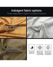 Jay-Be Twill 2 Seat Sofa Bed Mattress Grey - Jay-Be - thumbnail 3