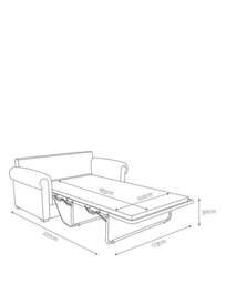 Jay-Be Twill 2 Seat Sofa Bed Mattress Grey - Jay-Be - thumbnail 4