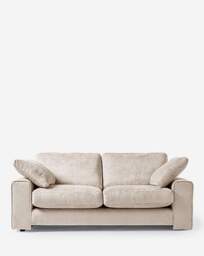 Hunter Chenille 3 Seater Sofa Cream - JD Williams - thumbnail 4