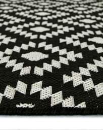 Geo Indoor/Outdoor Rug Black - Homemaker - Size: 120X170 - thumbnail 2