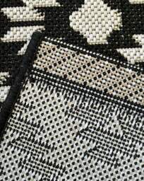 Geo Indoor/Outdoor Rug Black - Homemaker - Size: 120X170 - thumbnail 4