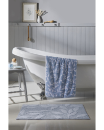 Sandringham Towels Blue - Dreams & Drapes - Size: Bath Towel