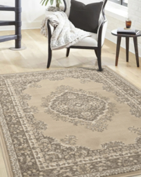 Traditional Medallion Woven Rug Natural - Homemaker - Size: 120X170 - thumbnail 1