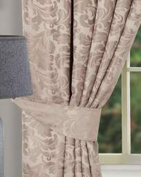 Buckingham Jacquard Door Curtain Natural - Sundour - Size: 117X214 - thumbnail 2
