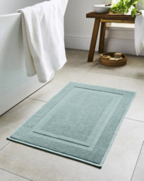 Egyptian Cotton Bath Mat - Lagoon Lagoon Blue - JD Williams - Size: ONE SIZE - thumbnail 1