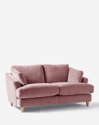 Joanna Hope Tilly Chenille 2 Seater Sofa Blush - Joanna Hope - thumbnail 3