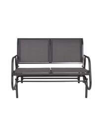 Charles Bentley Rocking Glider Bench Grey - Charles Bentley - thumbnail 4