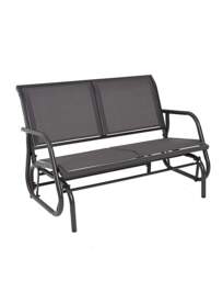 Charles Bentley Rocking Glider Bench Grey - Charles Bentley - thumbnail 3